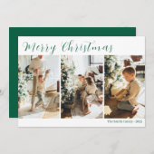 クリスマスカード (正面/裏面)