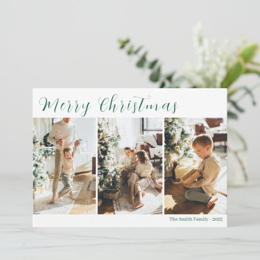 クリスマスカード (スタンド正面)