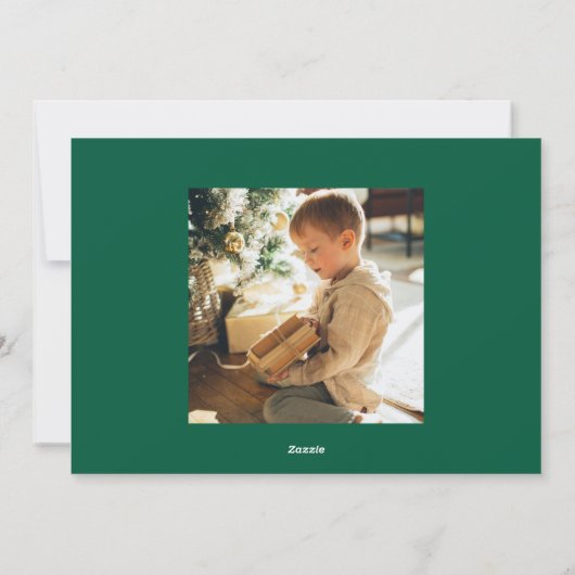 クリスマスカード (裏面)