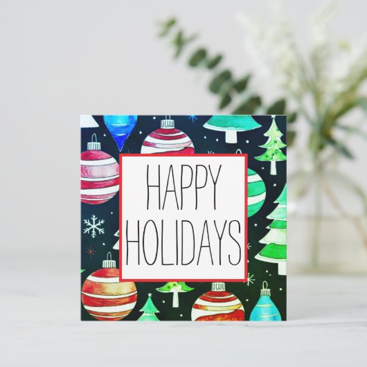 クリスマスカード (スタンド正面)