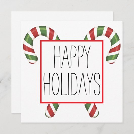 クリスマスカード (正面/裏面)