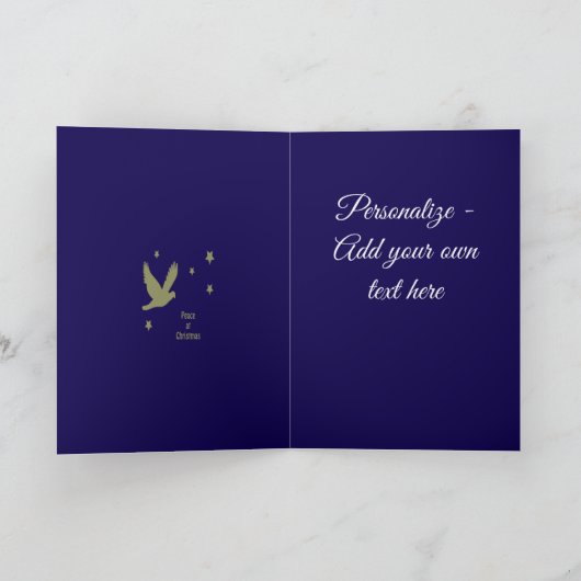 クリスマスカード (内部)