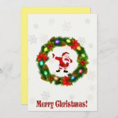 クリスマスカード (正面/裏面)