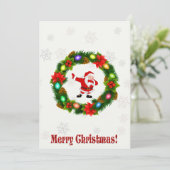 クリスマスカード (スタンド正面)