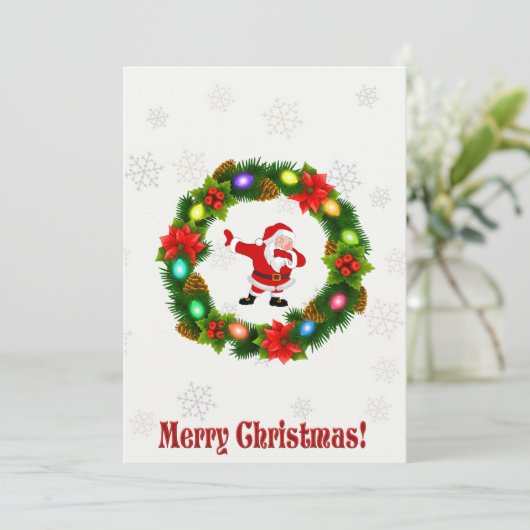 クリスマスカード (スタンド正面)