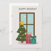 クリスマスカード (正面/裏面)