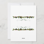 クリスマスカード (裏面)