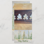 クリスマスカード (正面/裏面)