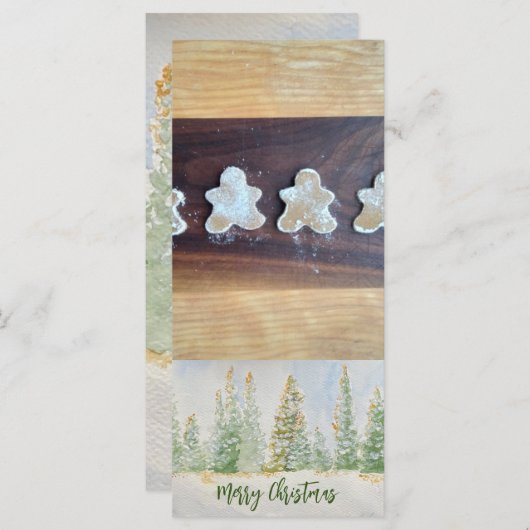 クリスマスカード (正面/裏面)