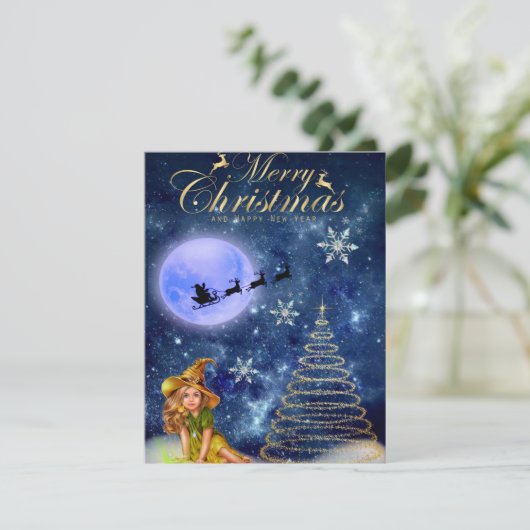 クリスマスカード (スタンド正面)