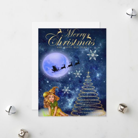 クリスマスカード (正面/裏面インサイチュ)