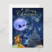 クリスマスカード (正面/裏面)