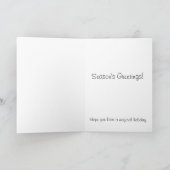 クリスマスカード (内部)