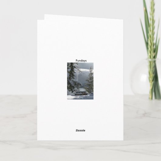 クリスマスカード (裏面)