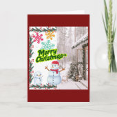 クリスマスカード (正面)