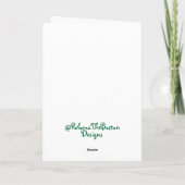 クリスマスカード (裏面)