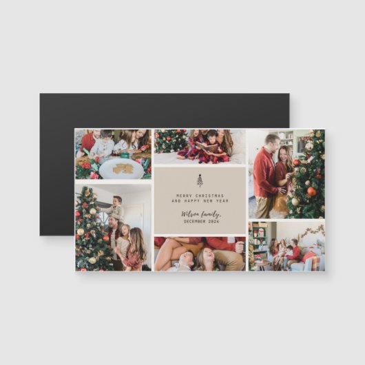 クリスマスカード (正面/裏面)