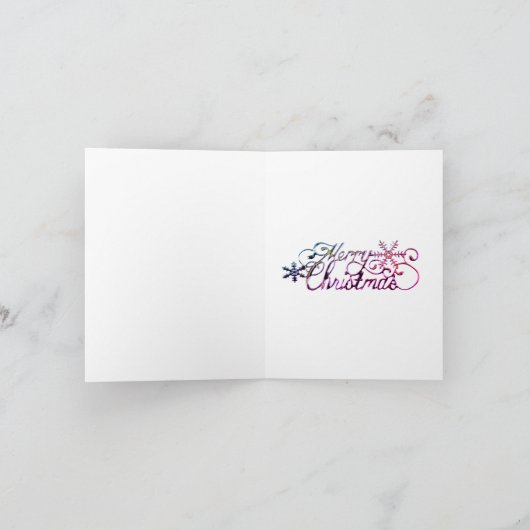 クリスマスカード (内部)