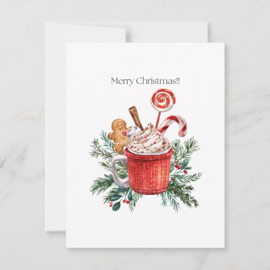 クリスマスカード (正面)