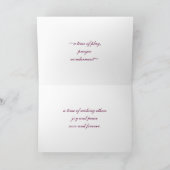 クリスマスカード (内部)