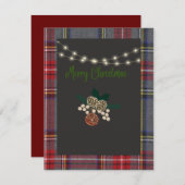 クリスマスカード (正面/裏面)