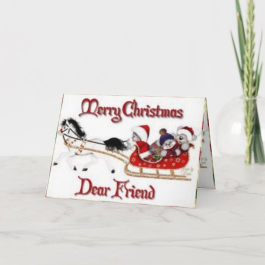 クリスマスカード (正面)