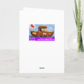 クリスマスカード (裏面)