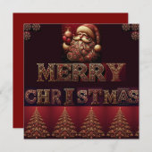 クリスマスカード (正面/裏面)