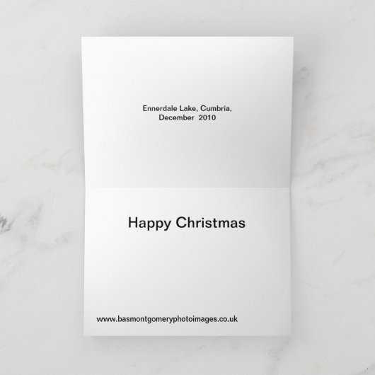 クリスマスカード (内部)