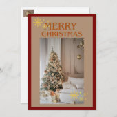 クリスマスカード (正面/裏面)