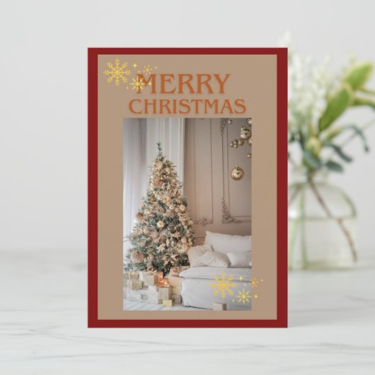 クリスマスカード (スタンド正面)