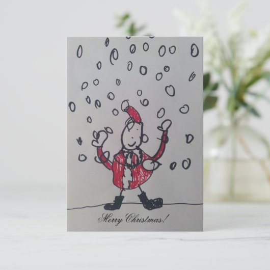 クリスマスカード (スタンド正面)