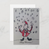 クリスマスカード (正面/裏面)