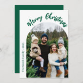 クリスマスカード (正面/裏面)