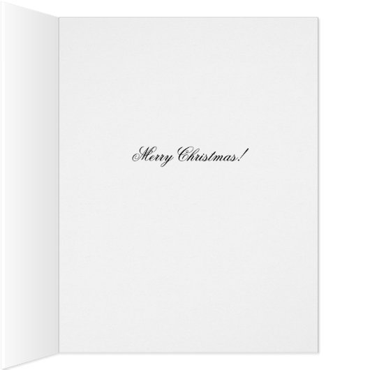 クリスマスカード (内側(右))