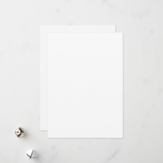 クリスマスカード (正面/裏面インサイチュ)