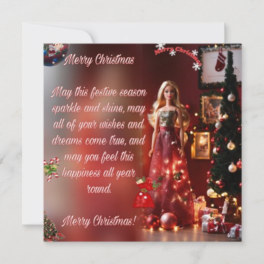 クリスマスカード (正面)