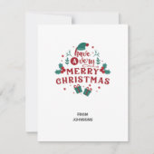 クリスマスカード (正面)