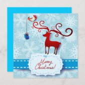 クリスマスカード (正面/裏面)