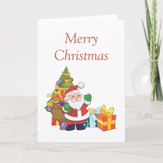 クリスマスカード (正面)