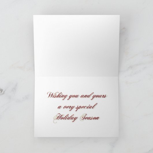 クリスマスカード (内部)