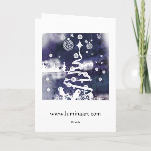 クリスマスカード (裏面)