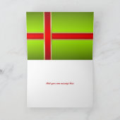 クリスマスカード (内部)