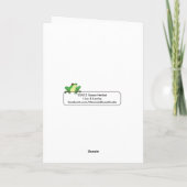 クリスマスカード (裏面)