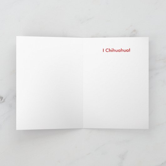 クリスマスカード (内部)