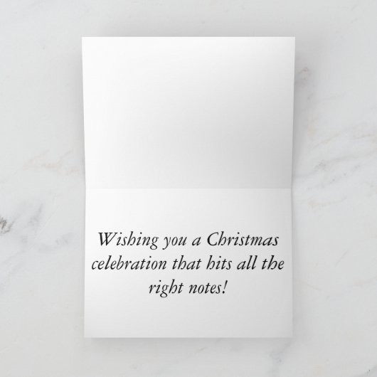 クリスマスカード (内部)