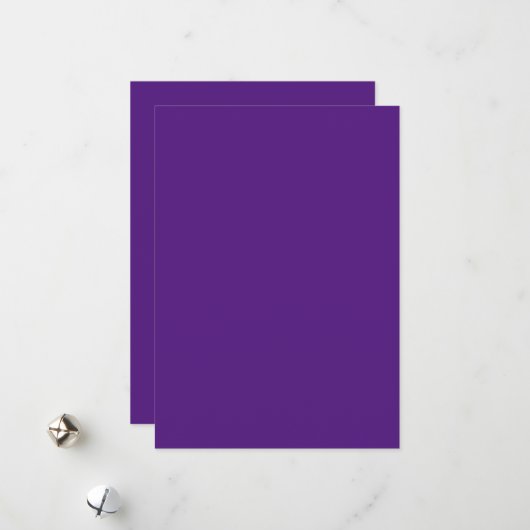 クリスマスカード (正面/裏面インサイチュ)