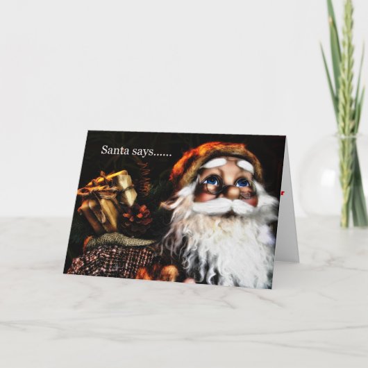 クリスマスカード (正面)