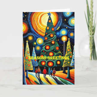 クリスマスカード115 サンキューカード