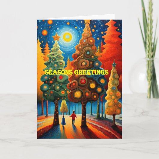 クリスマスカード116 招待状 (正面)